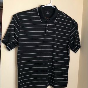 Grand Slam GOLF Black Striped Shirt XXL